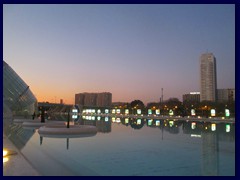 City of Arts and Sciences at sunset